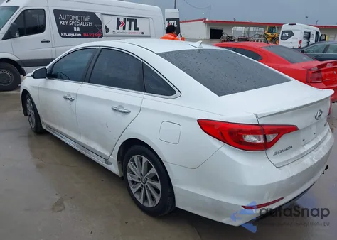 2016 Hyundai Sonata Sport z USA, uszkodzony, nr VIN 5NPE34AF7GH349130